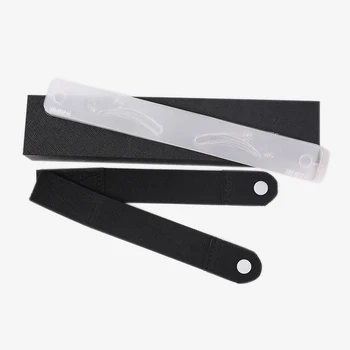 

1box Eyebrow Stencils Microblading Tattoo Shape Template 12 Different Style Design Belt Eyeliner Stencil Permanent Makeup Tool