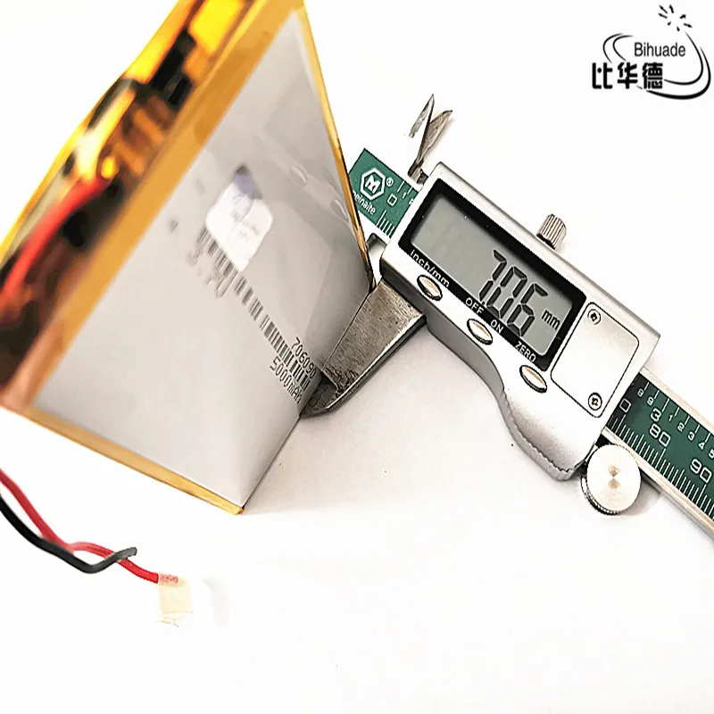 Good Qulity Liter energy battery 3.7 v li- ion 706090 5000mAh battery FOR poewr Tablet PC Portable lithium ion battery