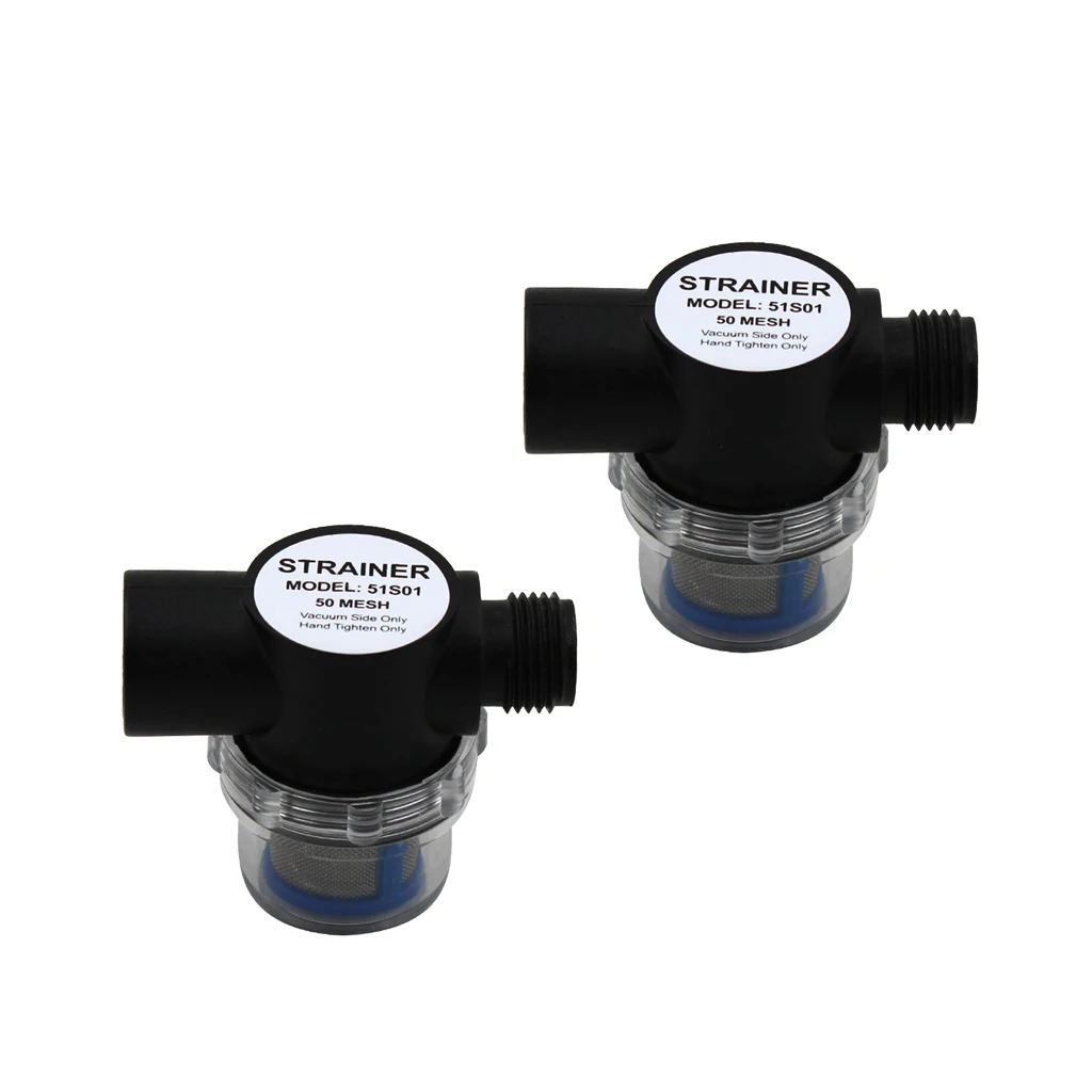 2-х морской водяной насос RV поворотный фильтр для диафрагменных насосов 44/51/54 |