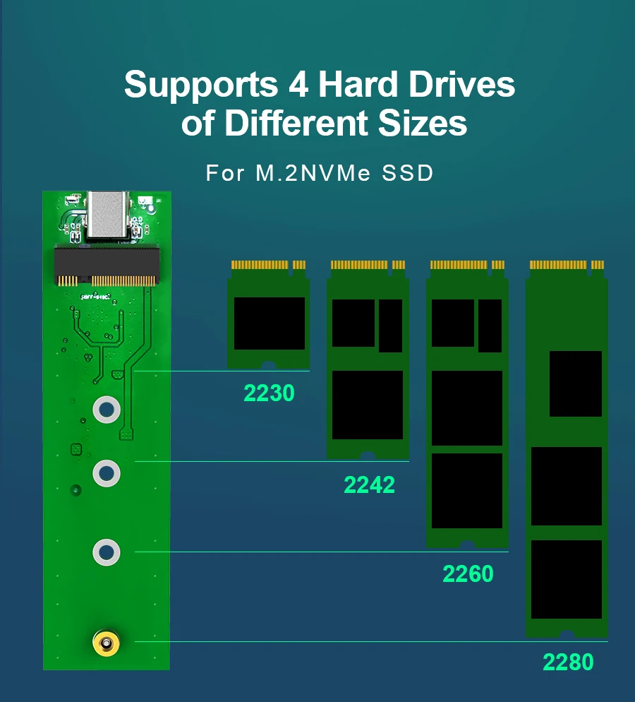 Чехол Rocketek M2 SSD NVME корпус M.2 для usb type C 3,1 адаптер для NVME PCIE NGFF SATA M/B ключевой диск коробка M.2 SSD чехол