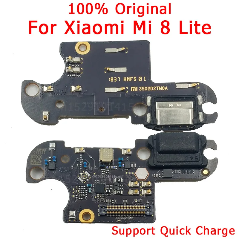 

Original Flex Board For Xiaomi Mi 8 Lite charging port For Mi8 Lite Charger Board USB plug PCB Dock Connector Spare parts