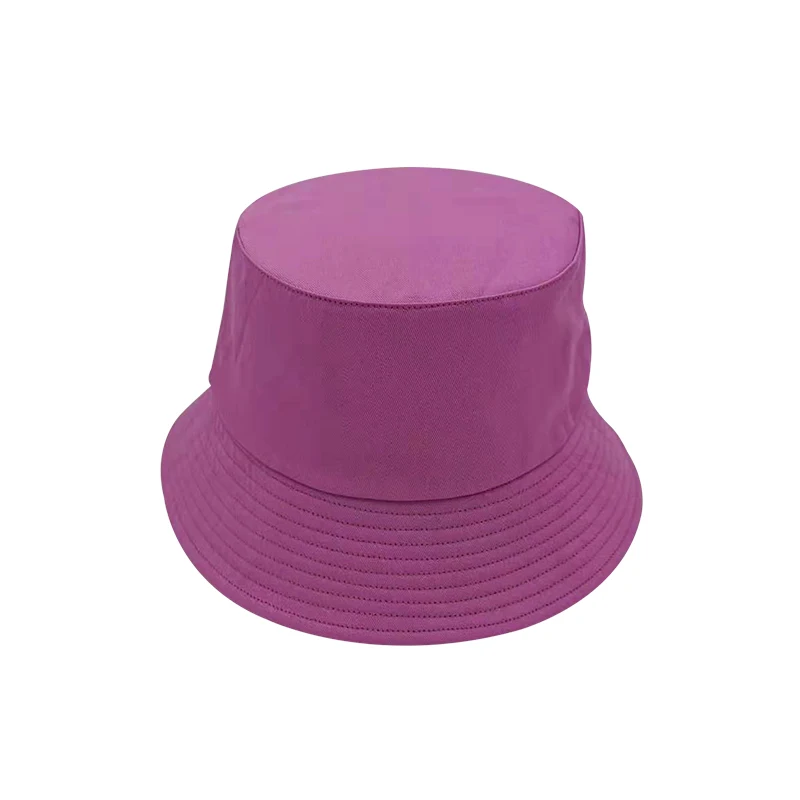 Purple Женские шляпы различных цветов, мужские шляпы в стиле хип-хоп, модные шляпы в рыбацком стиле, хлопковые уличные летние повседневные головные уборы с козырьком Swag Bob - Цвет: Purple