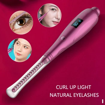 

Heated Eyelash Curler Mini USB Charging Electric Eyelash Curler with LCD Display for Quick Long Lasting Eyelash Curling t6