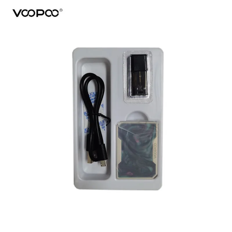 Просвет оригинальный VOOPOO перетащите нано Pod Vape комплект 750 мАч батарея S1 1 0 мл Топ