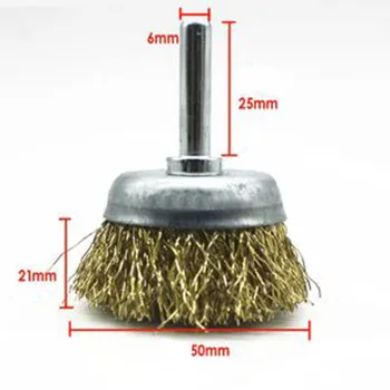 

Polishing Brush Wire Brush Polishing Grinding Electric Rotary Grinder Accessory Rust Polisher Removal Brush