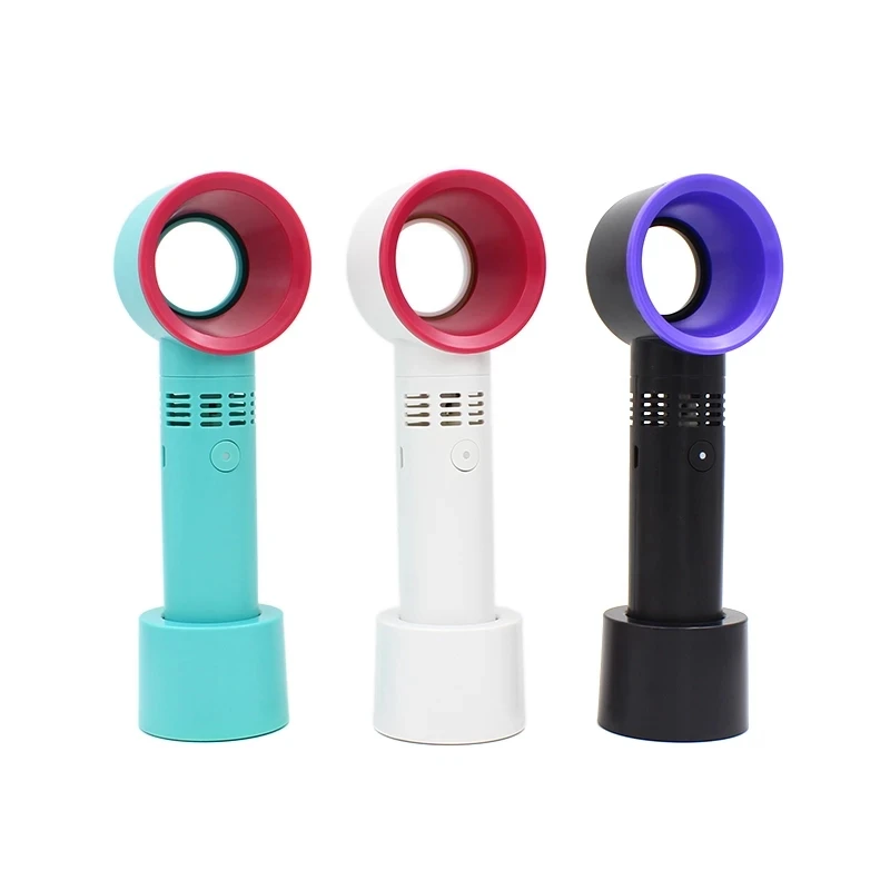 

Mini Protable USB Handheld Bladeless Fan Air Conditioning Blower Glue Grafted Eyelashes Dedicated Dryer For Eyelash Extension