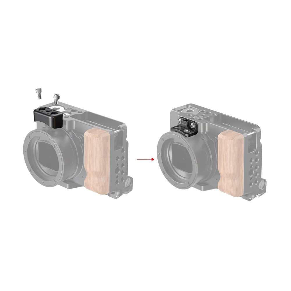 SmallRig для Sigma fp камера клетка адаптер для объектива поддержка SIGMA MC-21(EF-L)/MC-21(SA-L) Крепление объектива защитный адаптер-2650