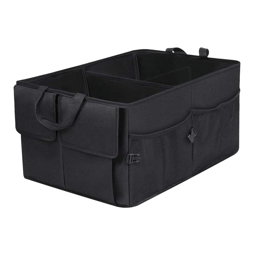 

Car Trunk Organizer Case Auto SUV Traveling Cargo Multipurpose Collapsible Foldable Nylon Storage Container Box