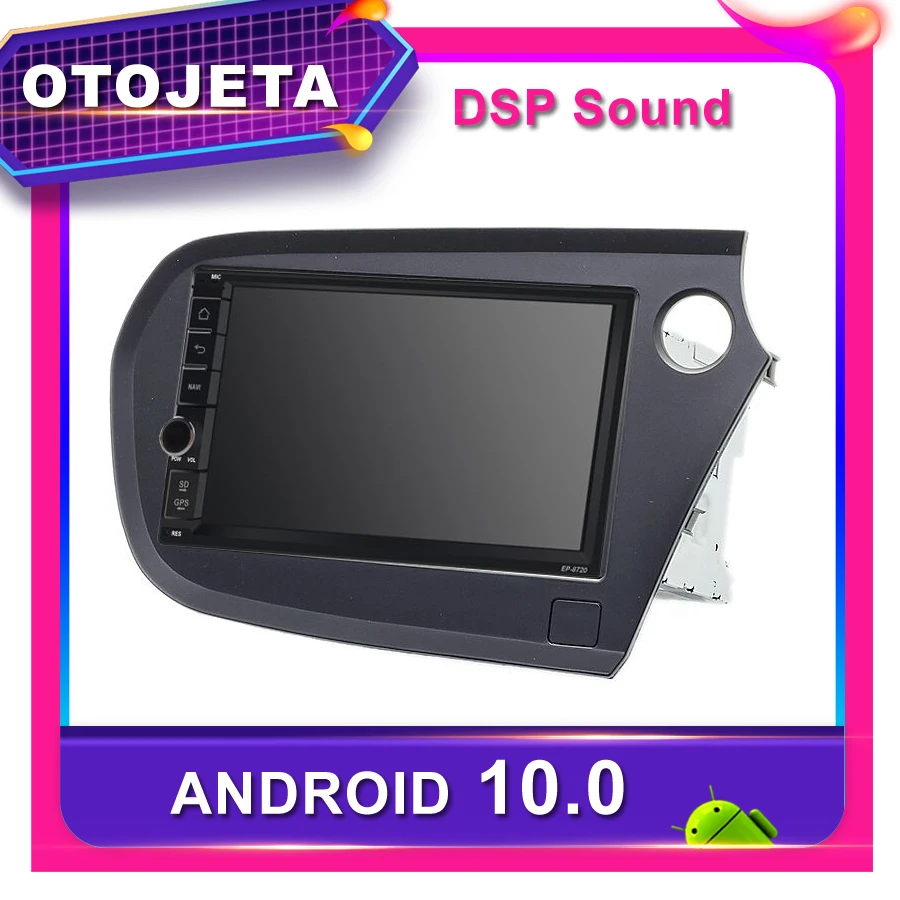 Рамка android 10,0 автомобильный dvd-плеер стерео для Honda Insight автомобильный Радио Автомобильный gps Мультимедиа USB AUX bluetooth NAVI DVR магнитофон