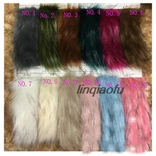 Искусственный мех енота искусственный мех меховой воротник плюшевая ткань имитация мыши волос воротник волос