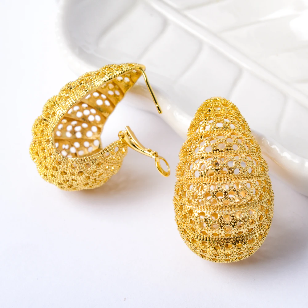 ZEADear Jewelry Fashion Copper African Sets For Women New Design Earrings Pendant High Quality Geometric Wedding Party Gifts - Image 6