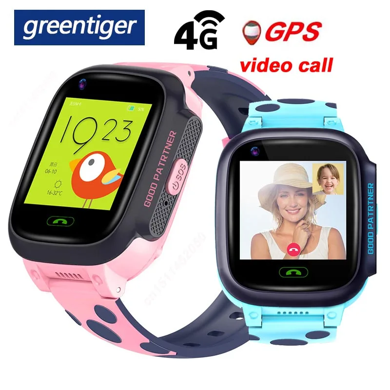 

Greentiger 4G Smart Watch Baby Video Call GPS WIFI SOS Y95 kids Smartwatch Camera Clock Tracker IP67 Waterproof VS A36E Q90