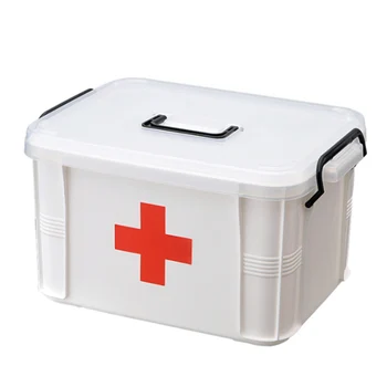 

Portable Medical Kits PP Plastic Drawer Drug Storage Box Home First-aid Tools Multi-layer Storage Organizer Medicine Box