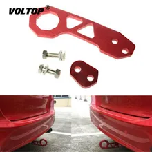 6 цветов, универсальный задний буксировочный крюк для гоночного автомобиля, высокое качество, алюминиевый сплав, задний буксировочный крюк, автомобильные буксировочные штанги