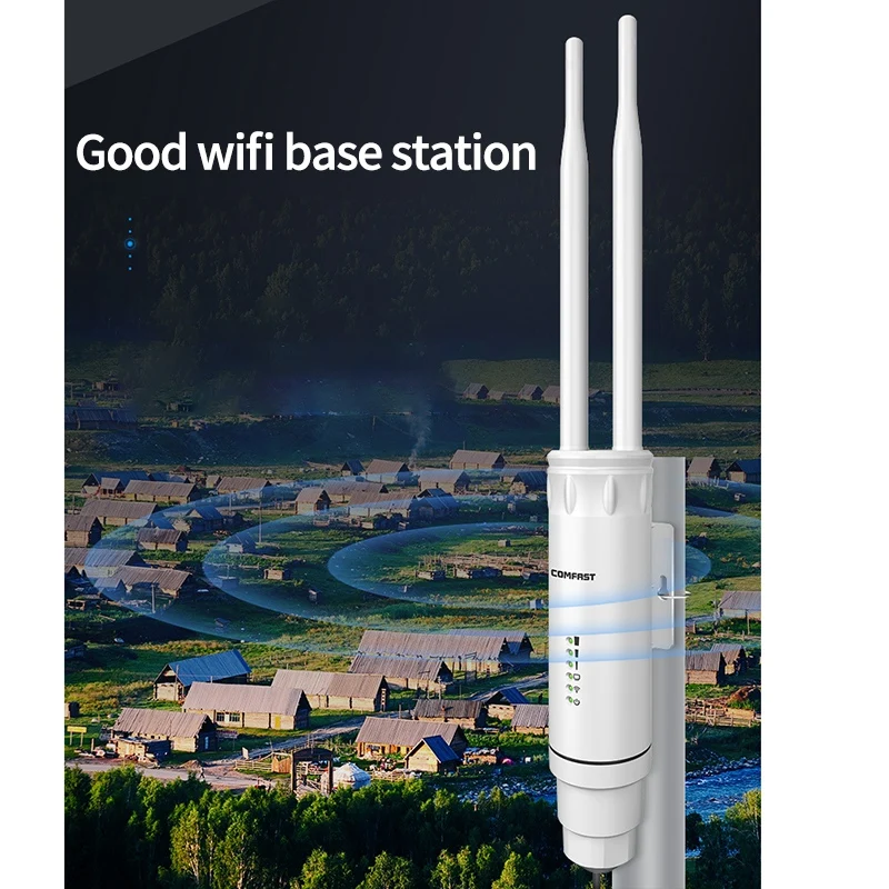 AAAJ-Comfast CF-EW74 1200 Мбит/с Двухдиапазонная 5,8G высокая мощность открытый AP всенаправленная точка доступа Wifi базовая станция Anten