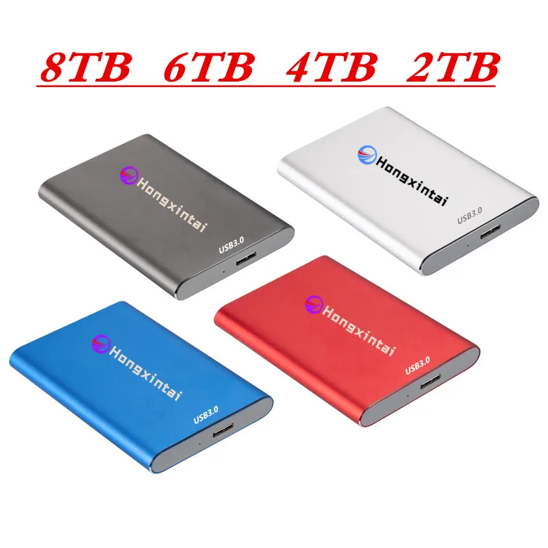 Оригинальный высокоскоростной SSD Внешний жесткий диск 8 ТБ 2 1 500G TYPE-C Мобильный