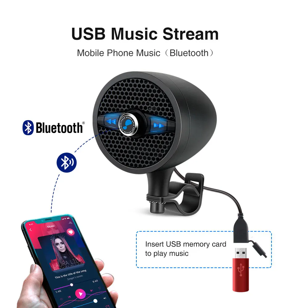 Lexin LX S3 супер музыкальный аудио плеер с fm радио тюнером Bluetooth колонки для