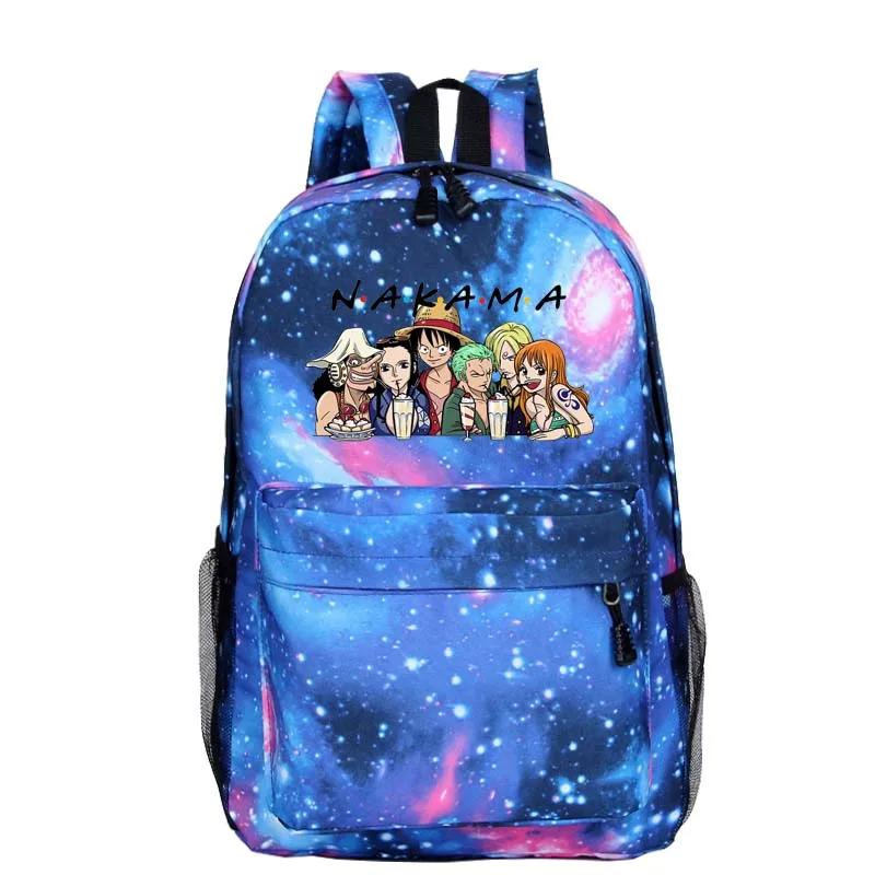 Monkey D. Luffy Roronoa Zoro School Bag Backpack One piece Merchandise Up to 80 Off & Free