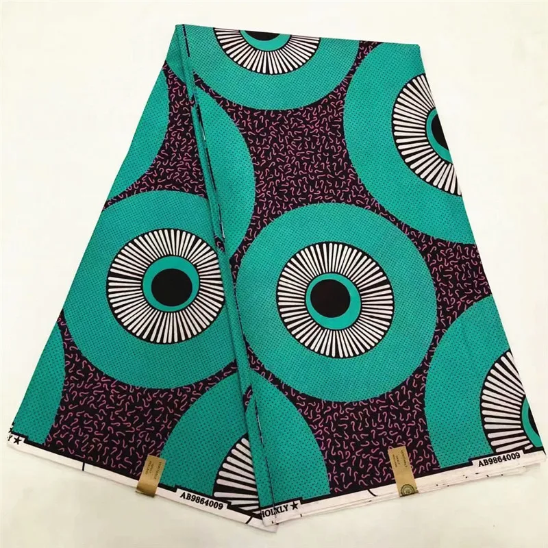Полиэстер ткань новая Анкара воск ткани для женщин платье 6ayrds Анкара ткань Африканская вощеная ткань принтом африканская ткань