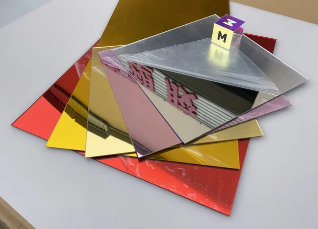 Fabricants, fournisseurs de feuilles acryliques miroir doré en Chine -  Vente en gros de feuilles acryliques miroir doré - PLASTIQUE VERT