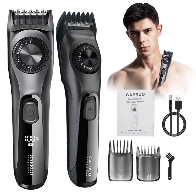 Adjustable Beard Trimmer for Men Beard Air