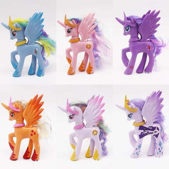 Little Pony Toys Twilight Sparkle  Princess Luna Little Pony Figure - 9  Piece/set - Aliexpress