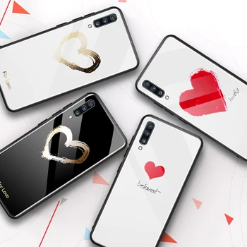 

Flower pattern tempered glass luxury case for Samsung galaxy s10e s9 s8 plus note 10 pro note9 a70 a50 a30 a20 a10 a7 2018 cover