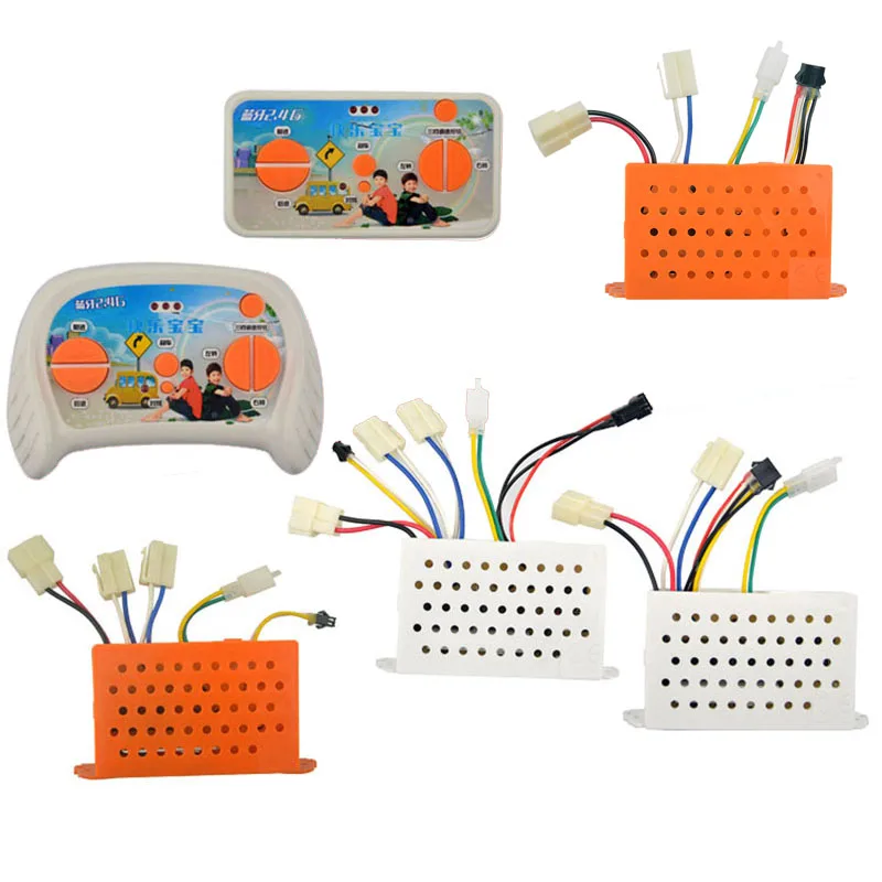 Coche eléctrico para niños, carro de bebé con receptor de 12V, 2,4G, Bluetooth, mando a distancia