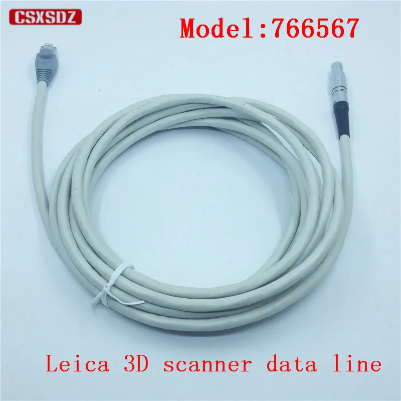 Leica ScanStation C10 P16 P30 P50 3D Scanner data cable,766567 GEV228 standard ethernet jack to Lemo (8pin)