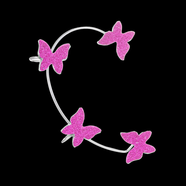 Ear Clip Earrings Non-Piercing Fake Cartilage Ear Cuff Fashion Women Copper Sticker Earring Girls Party Jewelry Gifts