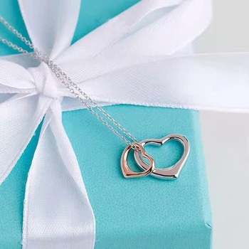 

925 sterling silver necklace fashion brand original jewelry lady Necklace couple gift
