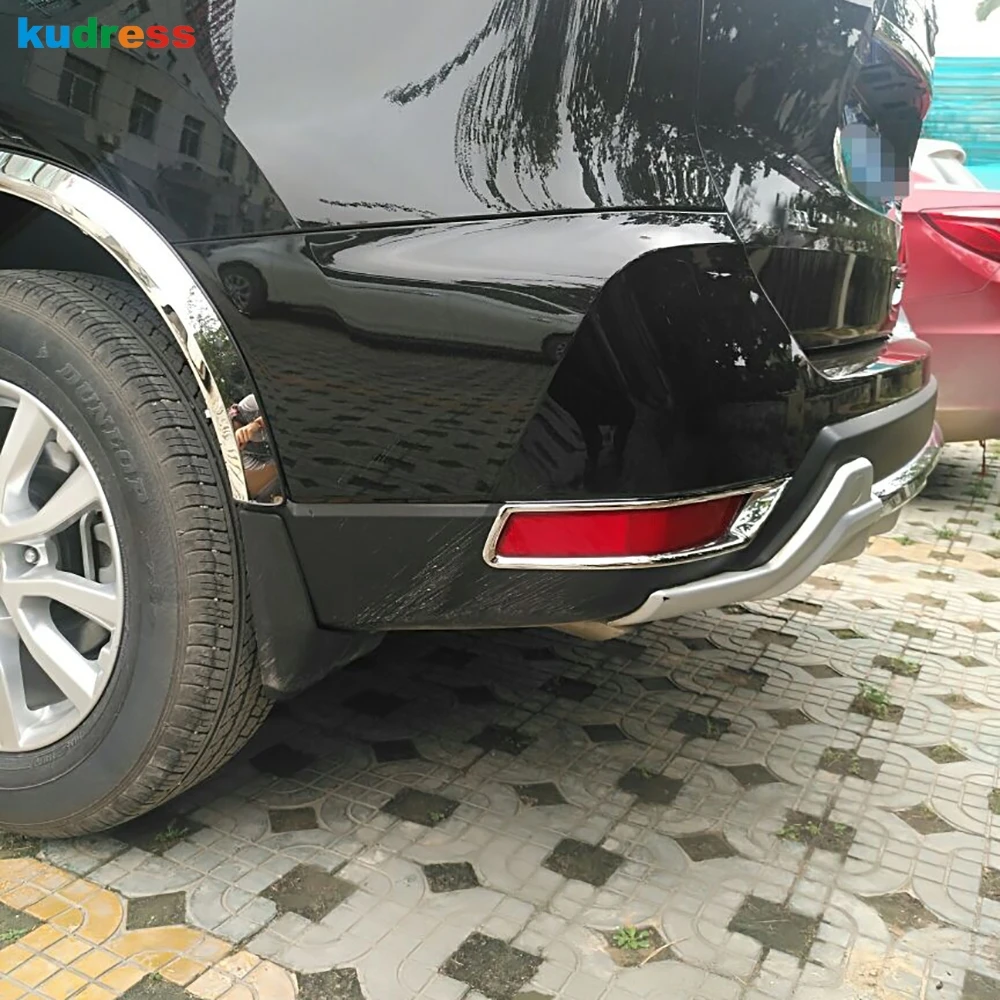 Хромированный задний противотуманный светильник для Nissan X trail Rogue Facelift 2017 2019