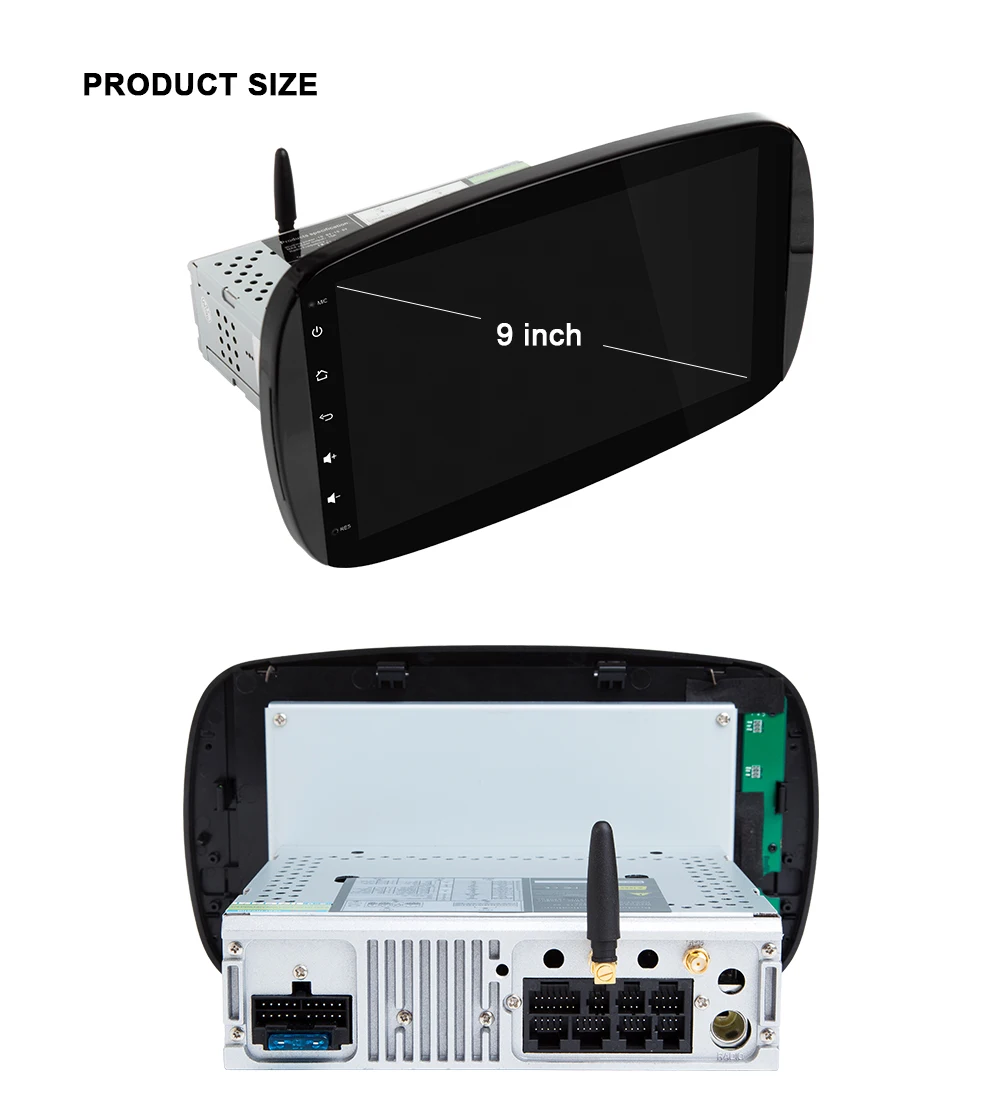 Excellent Autoradio 1 din Android 9.0 Car DVD Player For Mercedes/Benz Smart Fortwo 2015 2016 2017 GPS Navi Head Unit  DSP Stereo 3G 4G BT 16