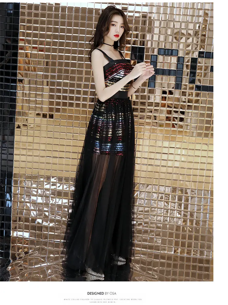 Это Yiiya выпускное платье, с вырезом лодочкой трапециевидной формы с тонкими лямками, Для женщин вечерние ночные платья без рукавов с