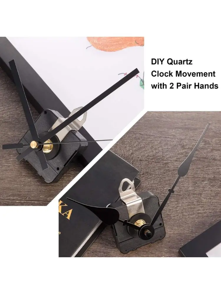 DIY Wall Quartz Clock Movement Mechanism Hands Repair Tool Parts Silent Wall Mounded