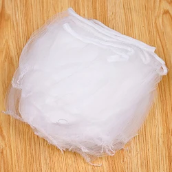 100pcs Disposable Kitchen Sink Strainer Bag Mesh Filtering Garbage Bag Shower Hair Stopper Sewer Water Filter Home Restaurant