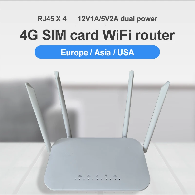 Wi Fi роутер LC117 LTE модем со слотом для SIM карты 32 пользователя беспроводной