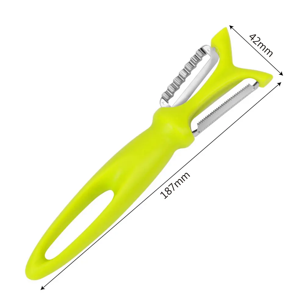 Sharp Cutter Carrot Potato Fruit Shred Grater Gadgets Stainless Steel Kitchen Tool Multifunction Vegetable Peeler Knife