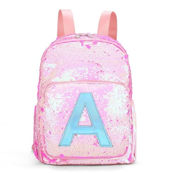 

Multicolor Sequin Backpack Children Large Zipper Girl Schoolbag Teenager Hologram Heart Love Backpack For School Travel Bag
