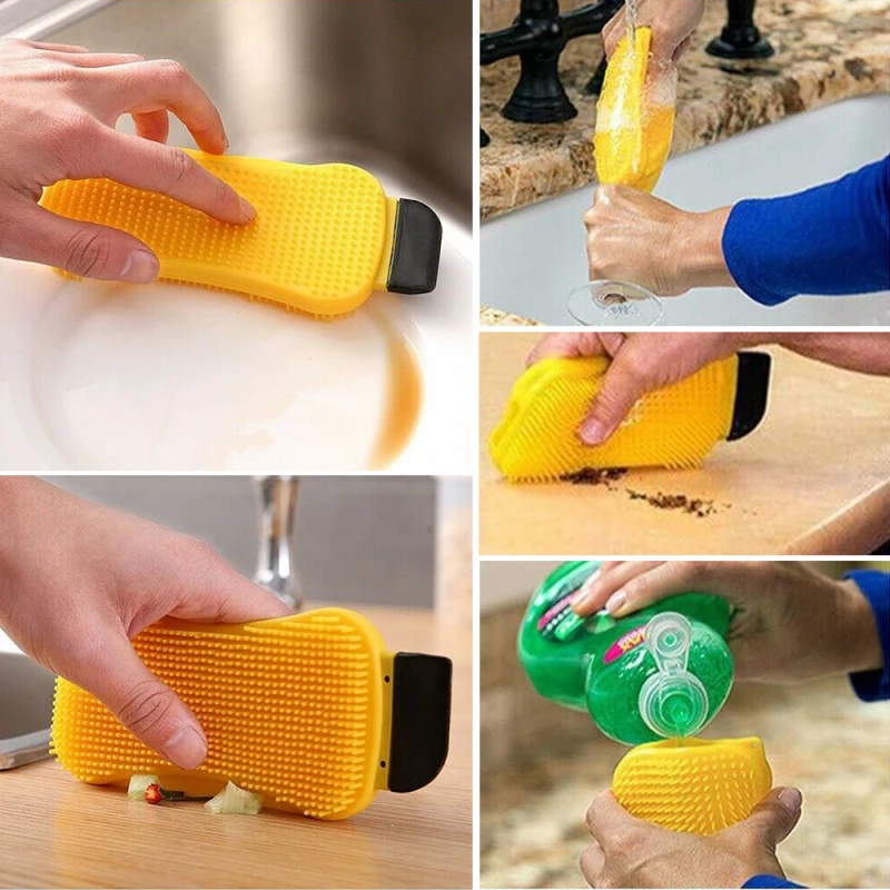 Re-Kitch™ 3-in-1 Premium Silicone Kitchen Sponge – Re-Kitch.