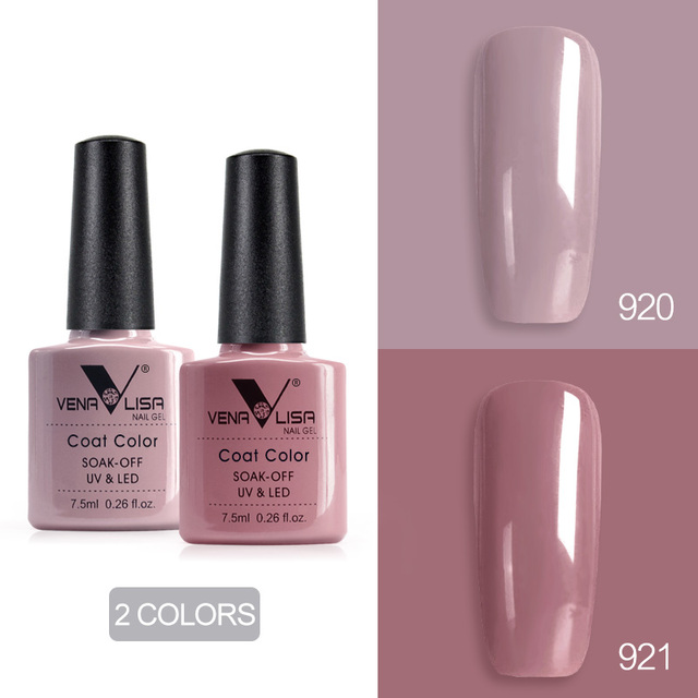 Venalisa Nude Color Gel Base Nowipe Top Coat Soak Off UV LED Gel Nail Polish Cosmetics Nail Art Manicure Nail Varnish