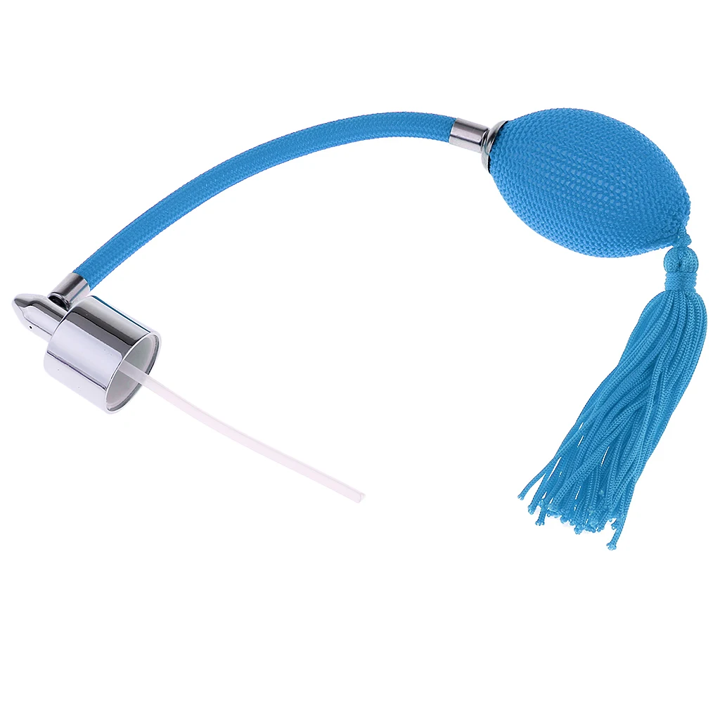 Vintage Refillable Perfume Bottle Spray Tube with Spray Atomizer Bulb 18mm Perfect Gift for your Friends Blue Vintage Refillable Perfume Bottle Spray Tube with Spray Atomizer Bulb 18mm Perfect Gift for your Friends Blue