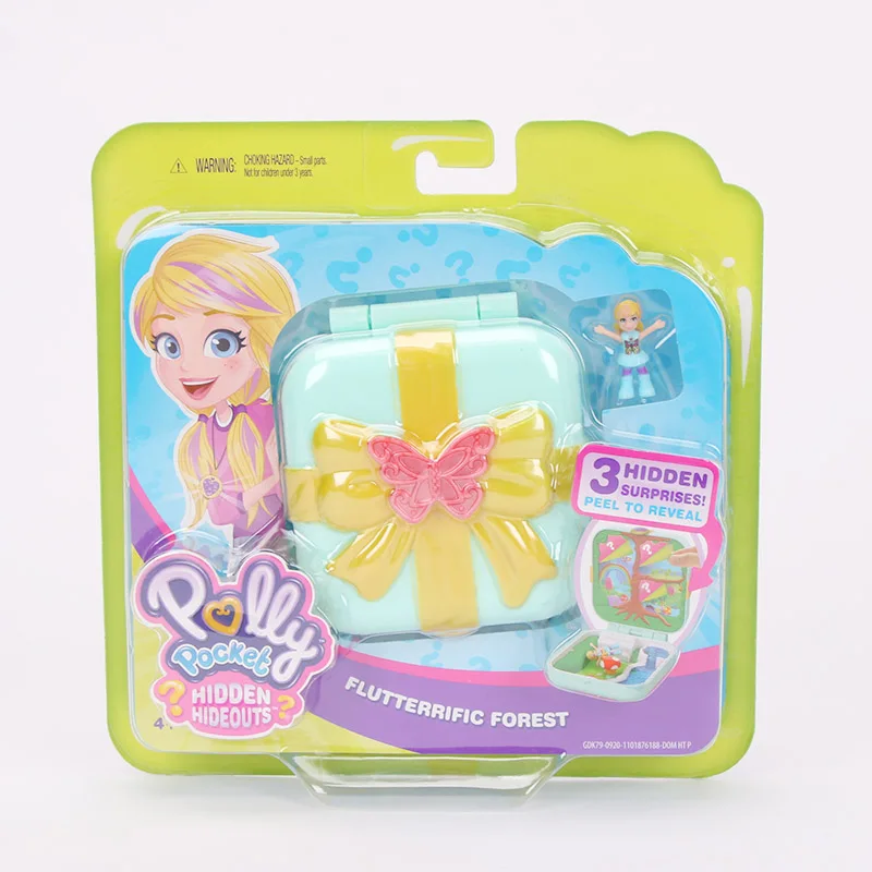 Micro Estuche Polly Pocket Escondites Secretos Shani Unicornio