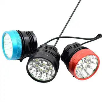 

T6 LED Bike Lamp Super Bright Bicycle Front Light 18000Lumen Bike Headlight Waterproof 3 Modes Cycling MTB Lamp