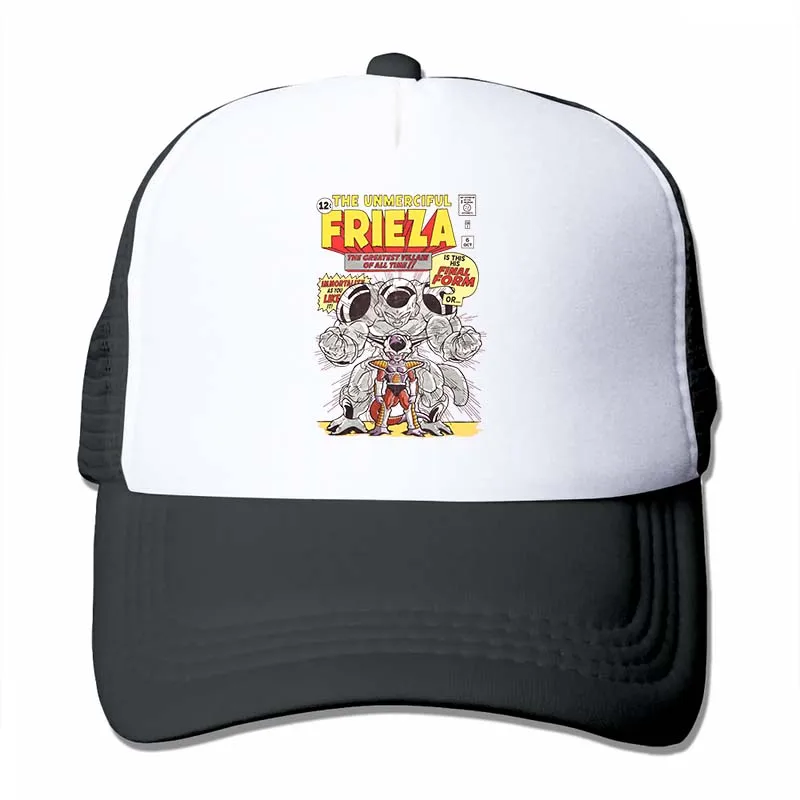 Немилостивая бейсболка Frieza для мужчин и женщин, бейсболки, модная Регулируемая Кепка - Цвет: 4-Black