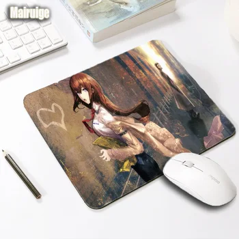 

Mairuige Anime Soft Rubber Mousepads Steins Gate Makise Kurisu Pattern Mouse Pad 3 Small Size for Pc Gaming Keyboard Mice Mat