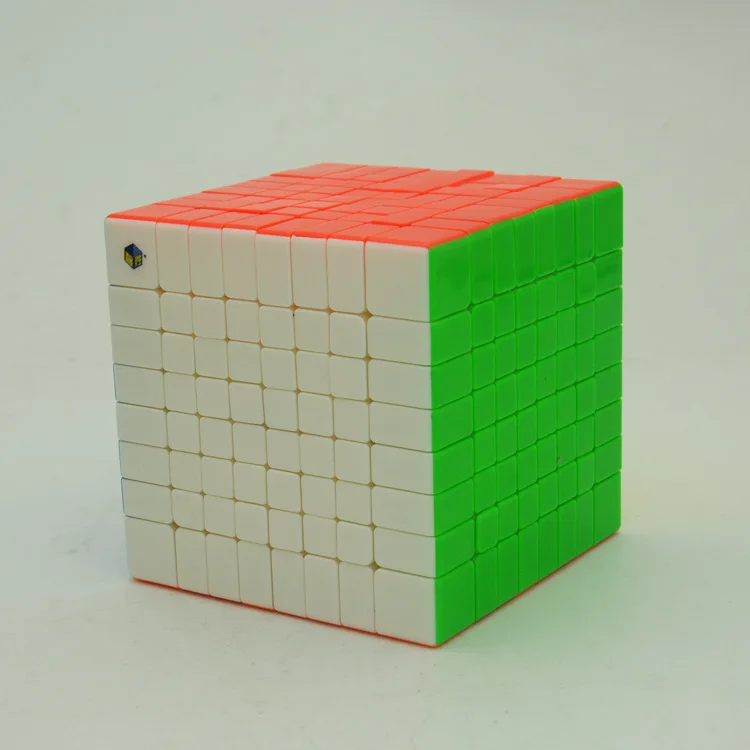 YuXin 8x8x8 8,9 см Профессиональный кубик Magicco скорость Neo куб Cubo Магическая наклейка для взрослых антистресс головоломка подарки игрушки для детей