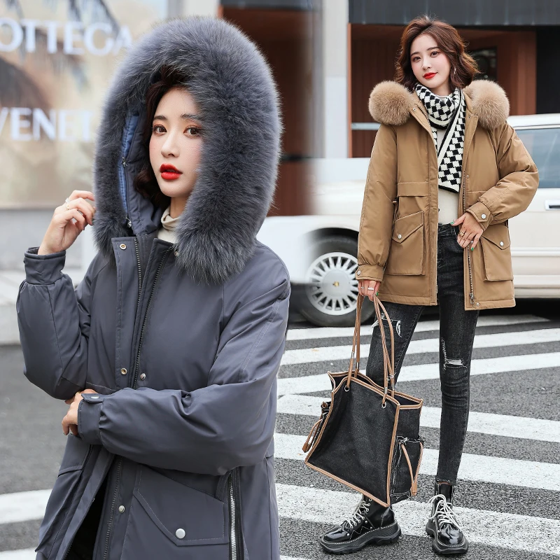 Women Parkas 2020 Fashion Warm Winter Jacket Women Coat