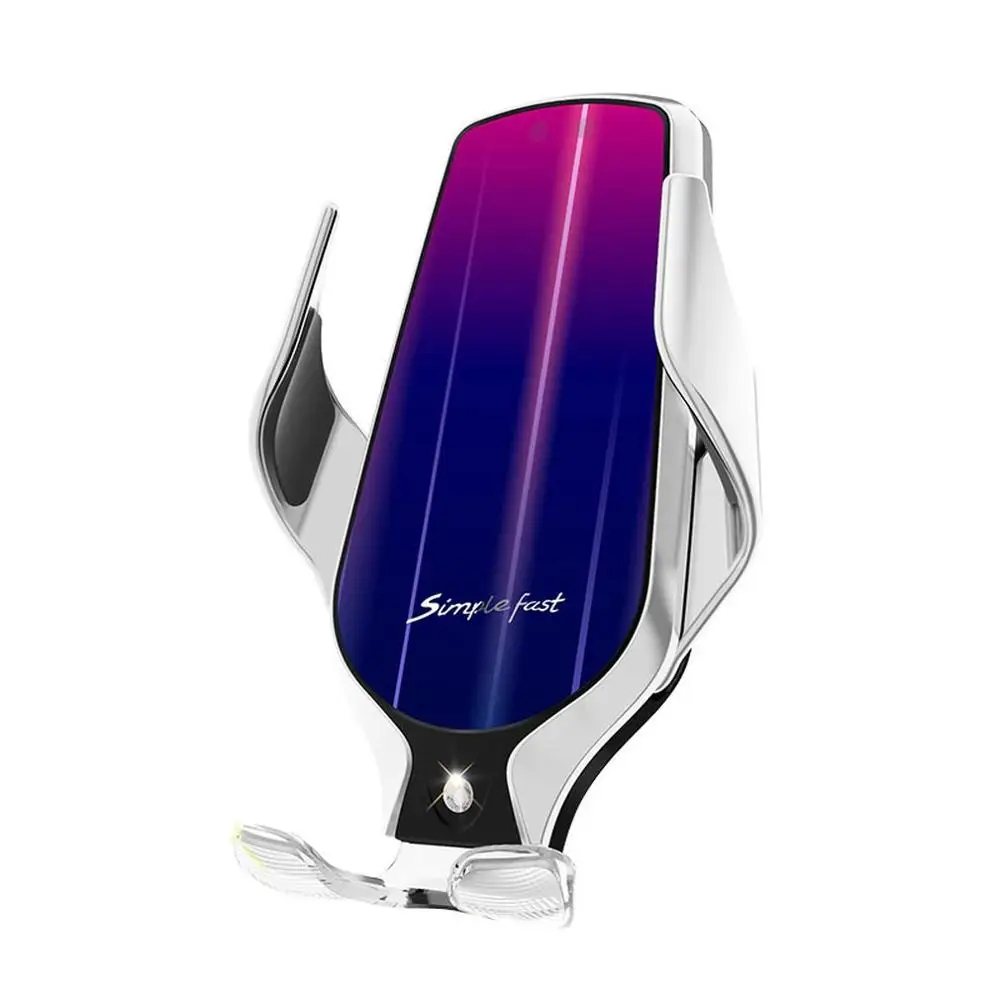  Automatische Spannen Auto Typ C Drahtlose Ladegerät 10W Quick Charge für iPhone 11 Pro XR Huawei Qi