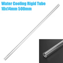 

New Arrival 1pc 10x14mm 500mm Transparent PETG Rigid Tube Hard Horse Tubing For PC Water Cooling System